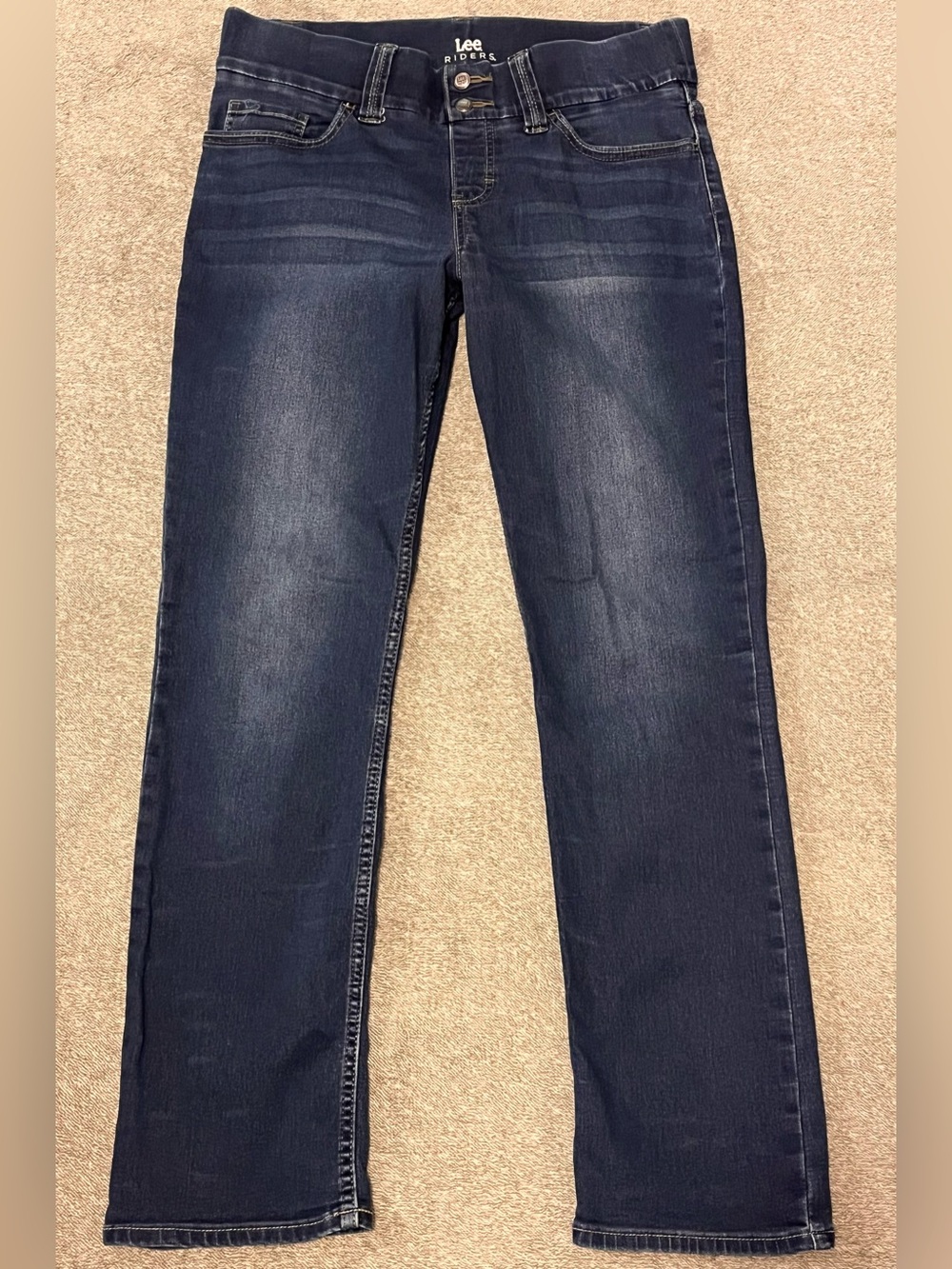 Good Lee Riders (Pull On) Indigo Jeans 10M